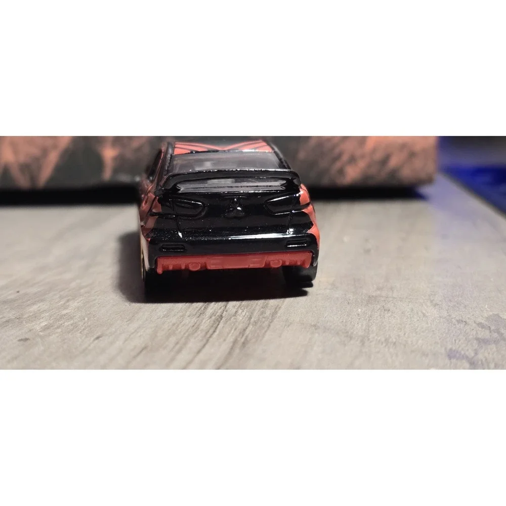 2008 Lancer Evolution EVO X 10 Black Red Advan 2020 HW Speed Graphics‎ 1/10